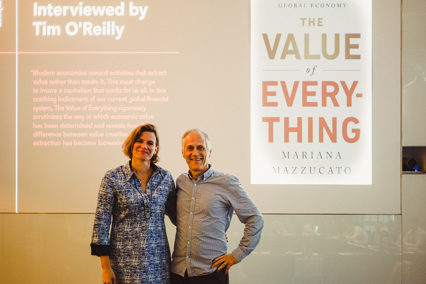 Mariana Mazzucato and Tim O'Reilly