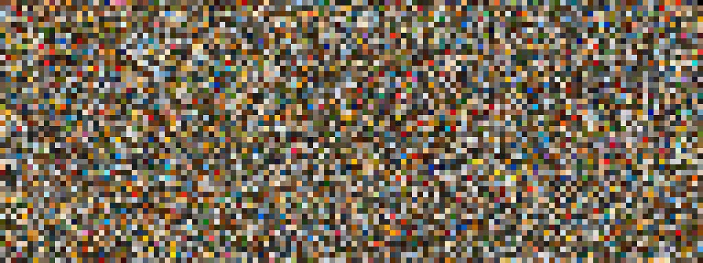 6,144 colours in random order.