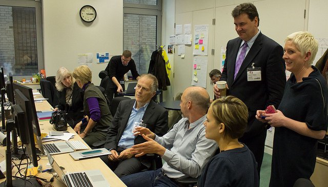 Jen Pahlka and Tim O'Reilly visited the GDS in 2012. That visit inspired the United States Digital Service.