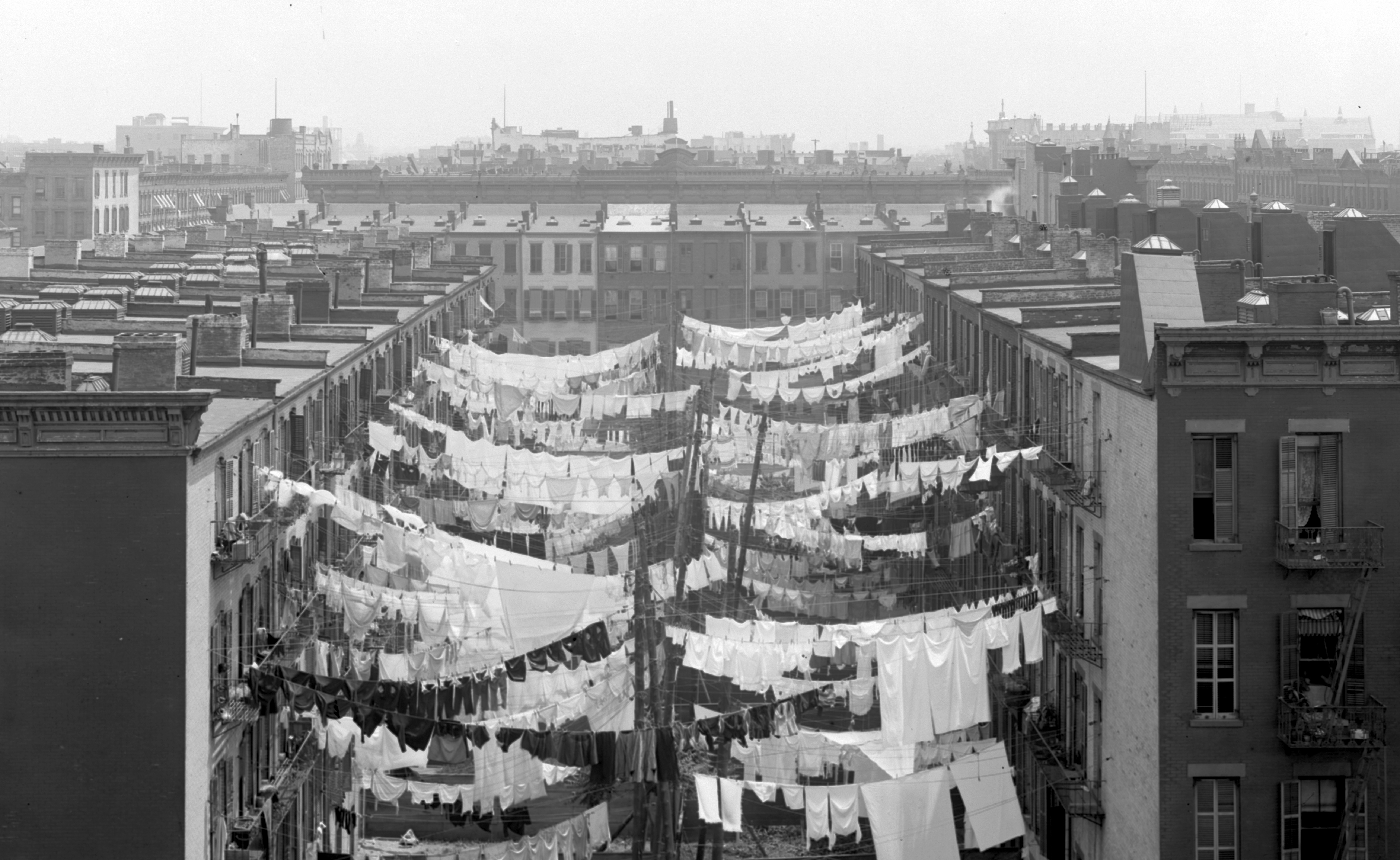Yard of a Tenement