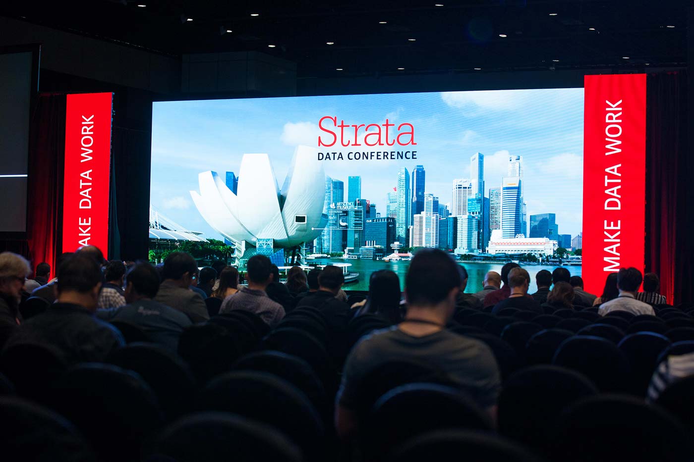 Keynote stage at Strata Data Conference in Singapore