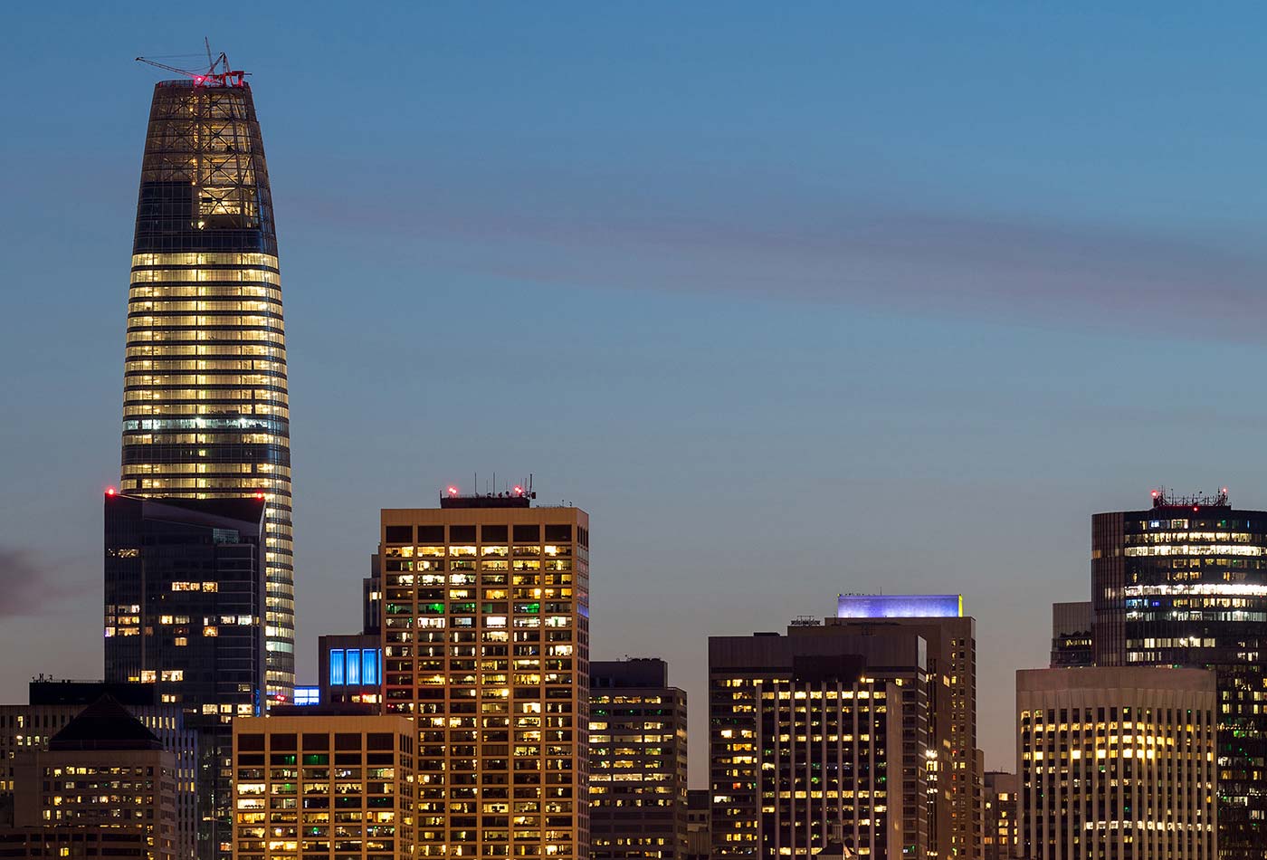 San Francisco skyline - Strata Data Conference 2019