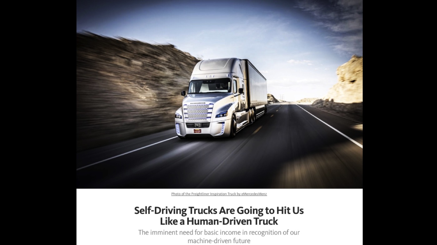 Self-Driving Trucks